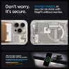 Etui Spigen Ultra Hybrid Mag z MagSafe na iPhone 15 Pro Max - tytan naturalny (wzór Zero One)