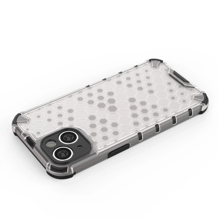 HURTEL POKROWIEC PANCERNY HONEYCOMB DO IPHONE 14 PRZEZROCZYSTY OCHRONNY