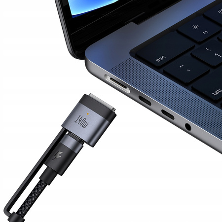 MCDODO CHARGING ADAPTER CABLE MACBOOK AIR PRO USB-C MAGSAFE 3 140W 2M