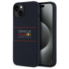 Red Bull RBHMP14S24SIHSRV iPhone 14 6.1 hardcase granatowy/navy Silicone Horizontal Logo MagSafe
