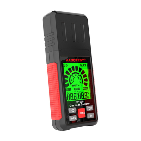 HABOTEST CZUJNIK WYCIEKU GAZU HT609PRO DO WYKRYWANIA GAZU METANU I LPG W