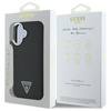 GUESS ETUI DO IPHONE 16 PLUS 6.7 HARDCASE Z DO MAGSAFE GRINED TRIANGLE