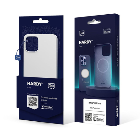 Apple iPhone 14 Plus - 3mk Hardy Silicone MagCase White