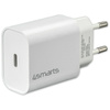 Ładowarka sieciowa 4smarts VoltPlug 20W  PD MFI USB-C z kable USB-C do Lightning biały