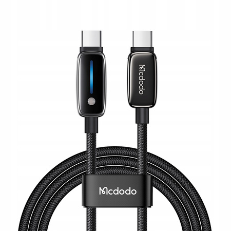 MCDODO ŁADOWARKA KABEL USB-C SZYBKIE ŁADOWANIE DO IPHONE USB TYP C 1M 100W