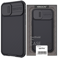 Nillkin CamShield Pro Case etui iPhone 14 Plus pancerny pokrowiec osłona na aparat kamerę czarny