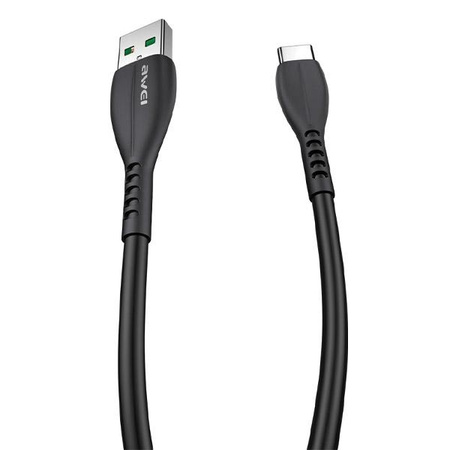AWEI KABEL USB-C DO USB DO TELEFONU KOMPUTERA 1M PRZEWÓD SZYBKIE ŁADOWANIE
