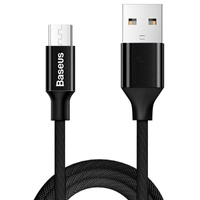 BASEUS KABEL USB DO MICRO USB YIVEN 1.5M 2A DO TELEFONÓW I URZĄDZEŃ DO 2A