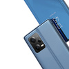 Clear View Case etui do Xiaomi Redmi Note 12 5G / Poco X5 5G pokrowiec z klapką niebieskie