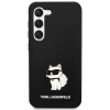 Etui Karl Lagerfeld Silicone Choupette na Samsung Galaxy S24+ - czarne