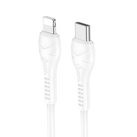 HOCO kabel X37 USB-C - Lightning PD 27W 0.5M Biały
