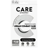Etui CARE by PanzerGlass Flagship Urban Combat Black QI do Samsung Galaxy S25+ - przezroczysty