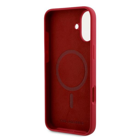 KARL LAGERFELD KLHMP16MSCMKCRHR ETUI DO IPHONE 16 PLUS HARDCASE SILIKON