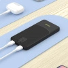 Powerbank Dudao K10 10000mAh  2.4A 2 x USB-A - biały