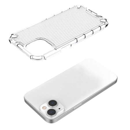 Ombre Protect Case etui do iPhone 14 Plus pancerny pokrowiec różowo-niebieskie