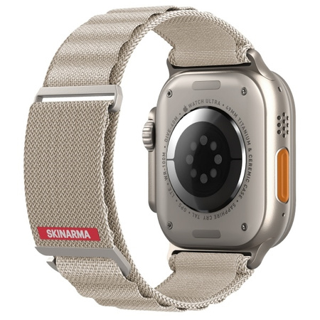Skinarma pasek Kobu Apple Watch Ultra    49/46/45/44mm kość słoniowa/ivory
