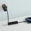 ACEFAST KABEL USB-C SPRĘŻYNOWY 480MB/S 3A 1.2M DO ŁADOWANIA IPHONE GALAXY