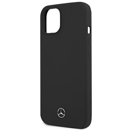 Mercedes MEHCP13SSILBK iPhone 13 mini 5,4" czarny/black hardcase Silicone Line