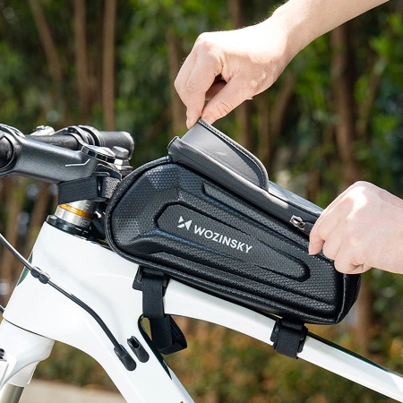 WOZINSKY SAKWA ROWEROWA NA RAMĘ DO TELEFONU PANCERNA 1.7L NAJLEPSZA
