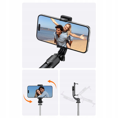 MCDODO KIJEK SELFIE STICK TRIPOD BLUETOOTH STATYW DŁUGI DO IPHONE SAMSUNG