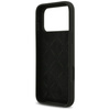 Etui Guess Silicone Big 4G Script do     iPhone 17 Pro Max czarny
