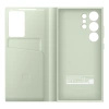 Etui Samsung Smart View Wallet EF-ZS928CGEGWW z klapką do Samsung Galaxy S24 Ultra - jasnozielone