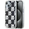 DKNY POKROWIEC HARDCASE IML CHECKERED MONO PATTERN DO IPHONE 15 14 13 6.1