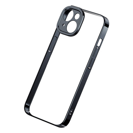BASEUS ZESTAW OCHRONNY DO IPHONE 14 PLUS ETUI I SZKŁO HARTOWANE CZARNY