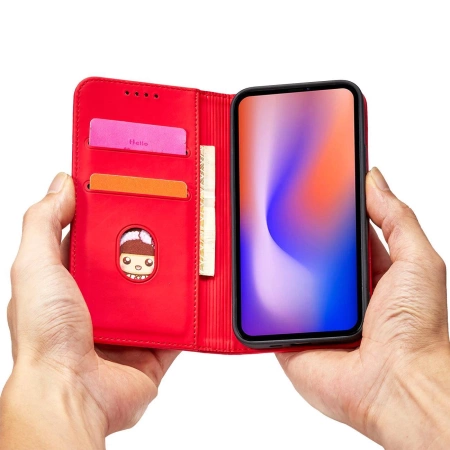 HURTEL ETUI POKROWIEC MAGNETYCZNY DO IPHONE 12 PRO PORTFEL KARTY PODSTAWKA
