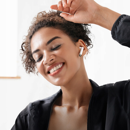 Mcdodo phone headphones, wireless, in-ear, with case, Bluetooth 5, white