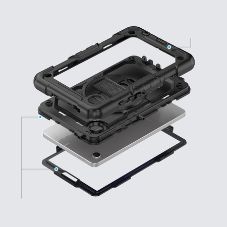 TECH-PROTECT CASE SOLID360 DO GALAXY TAB A9+ PLUS X210 X215 X216 WYTRZYMAŁE