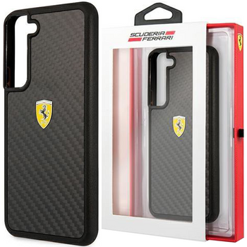 Ferrari FEHCS22MFCAK S22+ S906 czarny/black hardcase On Track Real Carbon