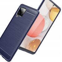 HURTEL CARBON CASE ETUI ELASTYCZNE DO SAMSUNG GALAXY A42 5G OCHRONA EKRANU