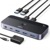 UGREEN PRZEŁĄCZNIK SWITCH USB 3.0 2-IN-4 DO KOMPUTERA LAPTOPA KONTROLA DUAL