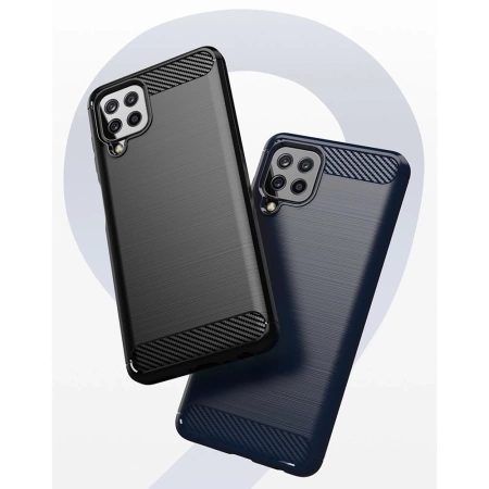 HURTEL ELASTYCZNE ETUI CARBON CASE DO SAMSUNG GALAXY A22 4G WYSOKA OCHRONA