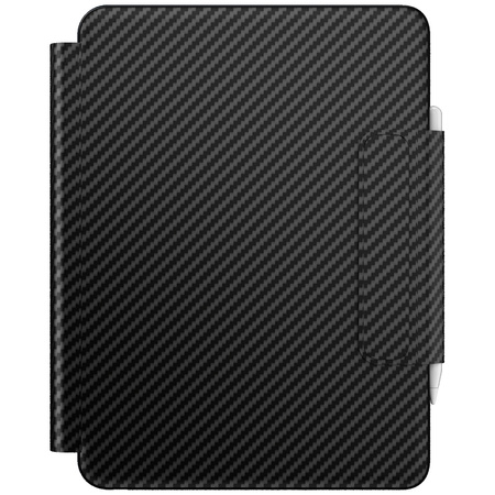 Etui Typecase Edge z klawiaturą do iPad  11" (A16) 2025 / iPad 10.9" 2022 włókno węglowe