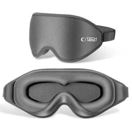 TECH-PROTECT EYESHADE SLEEP MASK DO SEN MASECZKA NA OCZY Z GUMKĄ
