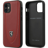 Ferrari FEOGOHCP12SRE iPhone 12 mini 5,4" czerwony/red hardcase Off Track Perforated