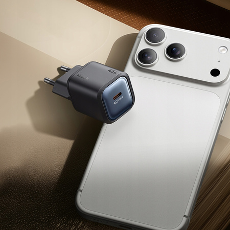 MCDODO SZYBKA ŁADOWARKA SIECIOWA ZASILACZ KOSTKA DO ŁADOWARKI USB-C 45W GAN