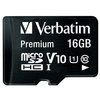VERBATIM KARTA MICROSDHC 16GB V10+ ADAPTER DO TELEFONÓW TABLETÓW