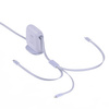 Baseus Traction Series zwijany kabel 3 w 1 USB Typ C - micro USB / USB Typ C / Lightning Power Delivery 100W 1,7m fioletowy (CAQY000005)