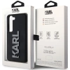 Etui Karl Lagerfeld 3D Rubber Glitter Logo na Samsung Galaxy S23 - czarne