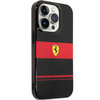 Etui Ferrari FEHMP14XUCOK na iPhone 14 Pro Max 6.7" - czarne IMD Combi Magsafe
