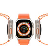 Sportowy pasek ze sprzączką do Apple Watch Ultra / 8 / 7 / 6 / SE / 5 / 4 / 3 / 2 / 1 (42, 44, 45, 49 mm) Dux Ducis Strap GS Version - pomarańczowy