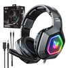ONIKUMA SŁUCHAWKI GAMINGOWE K10 NAUSZNE DO PC PS4 XBOX DŹWIĘK 7.1 MIKROFON