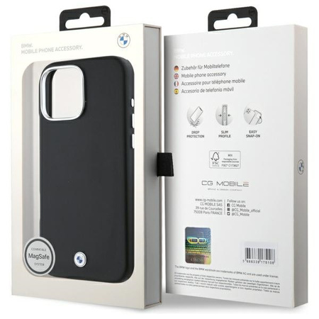 BMW BMHMP16L23PUFWK ETUI DO IPHONE 16 PRO HARDCASE METAL SIGN FULL WRAPPED