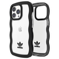 Etui Adidas OR Wavy Case na iPhone 13 Pro /13 czarny-przezroczysty/black-- przezroczyste 51900