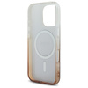 GUESS ETUI HARDCASE DO IPHONE 16 PRO 6.3 DO MAGSAFE GLITTER GRADIENT BROWN