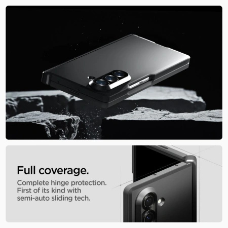 Etui Spigen Tough Armor Pro Mag MagSafe na Samsung Galaxy Z Fold 7 - czarne