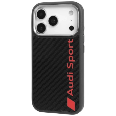 AUDI ETUI R8 CARBON FIBER MAGSAFE DO IPHONE 17 PRO Z OCHRONĄ PRZED